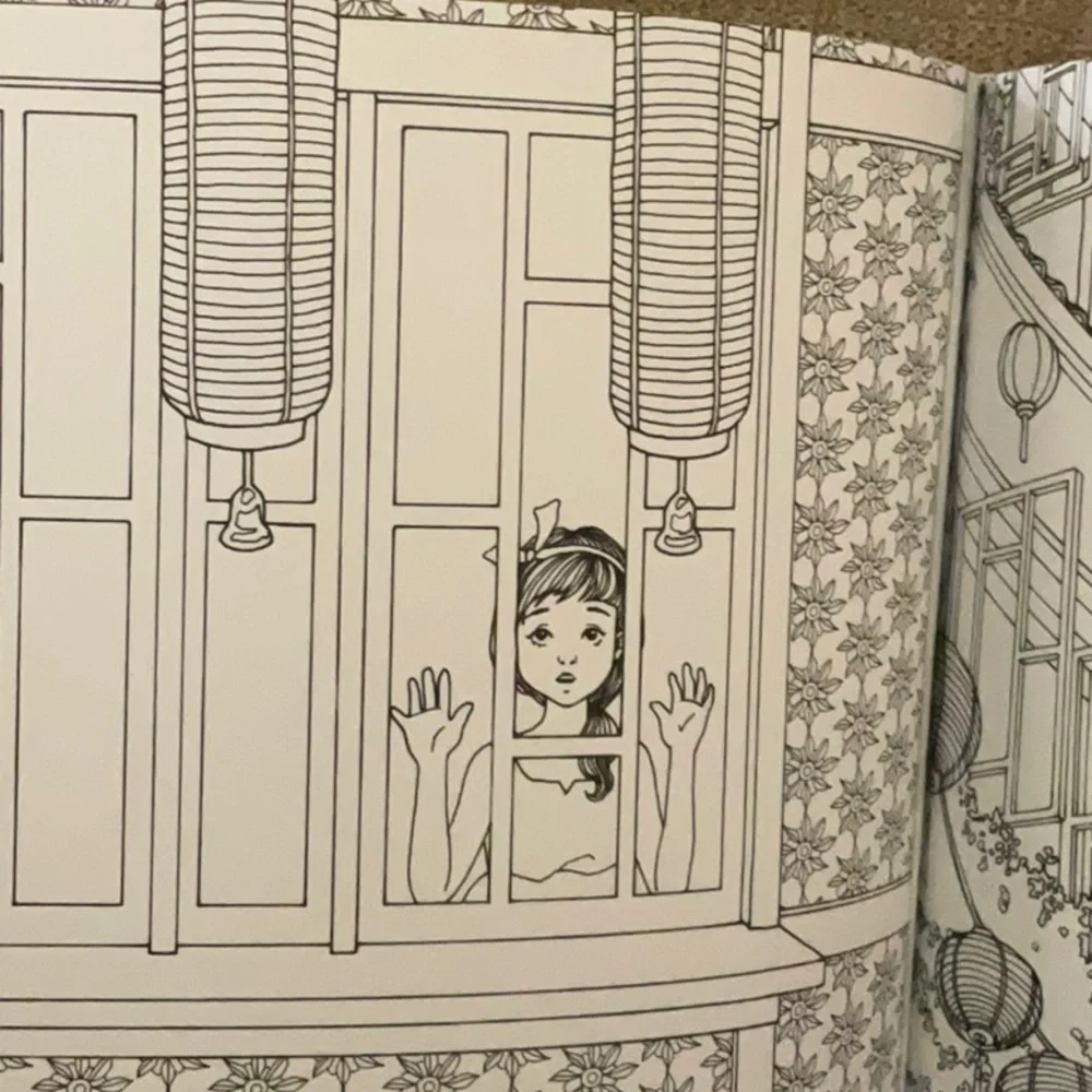 The Time Garden Adult Coloring Book 📖 by Daria Song, Magical Journey